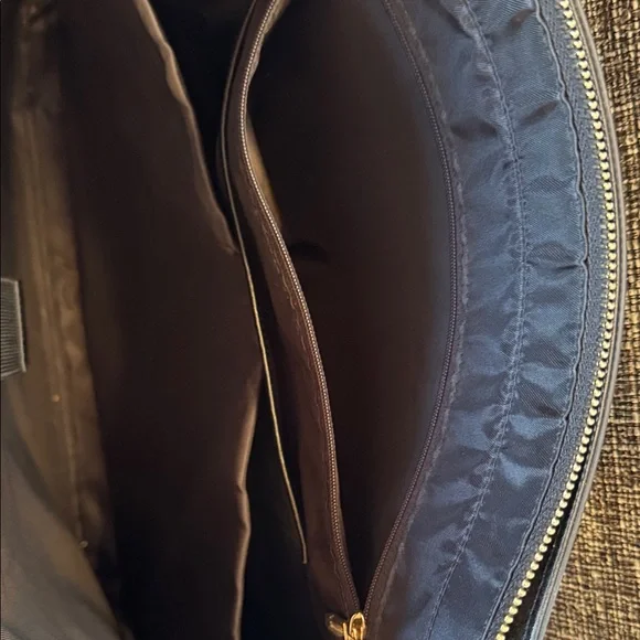 GIGI PIP Hayes Black Leather Hat Carrier Carrying Tote Travel Bag - Picture 11 of 14